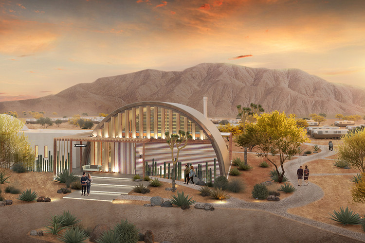 HKS Unveils New AutoCamps in Joshua Tree and Zion - Image 1 of 4