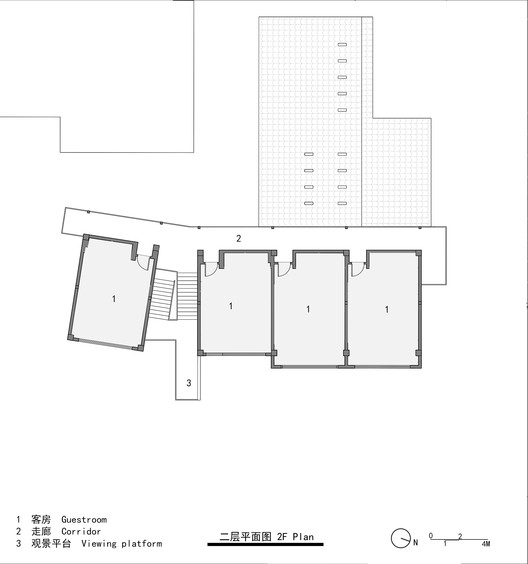 Hotel Dianjiang Bagu·Suji / 3andwich Design / He Wei Studio Hotel Dianjiang Bagu·Suji / 3andwich Design / He Wei Studio - Imagem 32 de 33