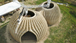 生土圆厅：200小时3D打印可持续住宅