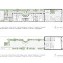 01 Time House plan - Time House nh&agrave; diện t&iacute;ch 8,4x56m Kh&ocirc;ng gian xanh l&agrave; v&ugrave;ng đệm nhằm ngăn tiếng ồn v&agrave; kh&oacute;i bụi.