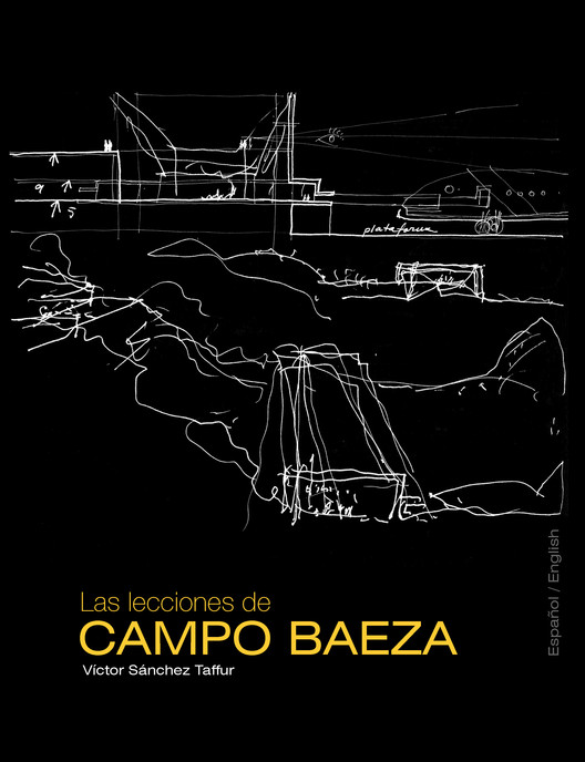 Las lecciones de Campo Baeza / Víctor Sánchez Taffur, Aeropuerto de Tenerife. Croquis de Alberto Campo Baeza. Imagen cedida por el Estudio Campo Baeza. Diseño de tapa Víctor Sánchez Taffur.
