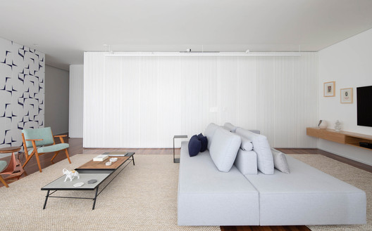 Apartamento Eduardo e Clarissa / INÁ Arquitetura - Fotografia de Interiores, Sala de Estar