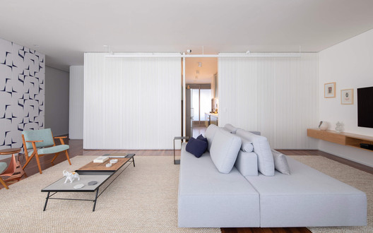 Apartamento Eduardo e Clarissa / INÁ Arquitetura - Fotografia de Interiores, Sala de Estar