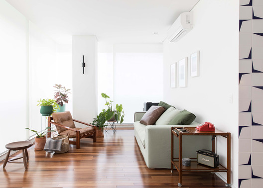 Apartamento Eduardo e Clarissa / INÁ Arquitetura - Fotografia de Interiores, Sala de Estar