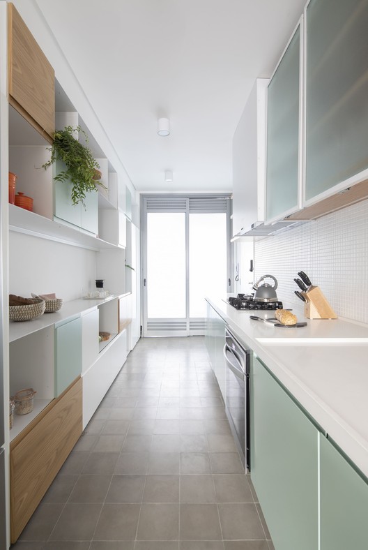 Apartamento Eduardo e Clarissa / INÁ Arquitetura - Fotografia de Interiores, Cozinha, Bancada