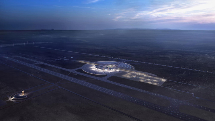 Aeroporto Internacional do Mar Vermelho de Foster + Partners começa a ser construído na Arábia Saudita - Imagem 6 de 6