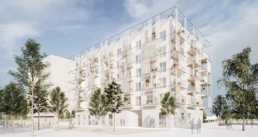 Construction begins on 40 sustainable public housing units in Sant Feliu de Llobregat, Barcelona Construction begins on 40 sustainable public housing units in Sant Feliu de Llobregat, Barcelona - Image 1 of 3