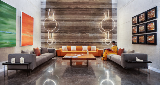 The Terracotta House / Studio Archohm - Interior Photography, Living Room