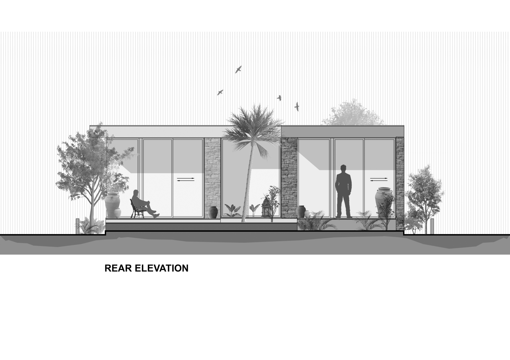 Gallery of Rock House / The Grid Architects 22