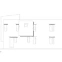 Elevation   East - Ng&ocirc;i nh&agrave; thiết kế  kiến tr&uacute;c hiện đại v&agrave; bao bọc bởi kh&ocirc;ng gian xanh