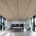 Boomerang House / AJG Architects - Interior Photography, Houses, Beam, Table, Chair