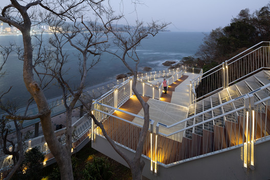 Yantian 19.5km Waterfront Boardwalk / eLandscript Studio - Exterior Photography, Handrail