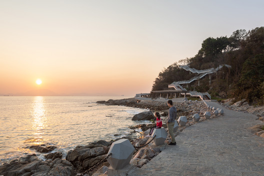 Yantian 19.5km Waterfront Boardwalk / eLandscript Studio - Exterior Photography, Waterfront