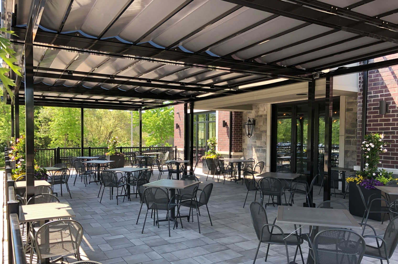 Gallery of Flexible Outdoor Dining Spaces with HighQuality Canopies for All Seasons 2