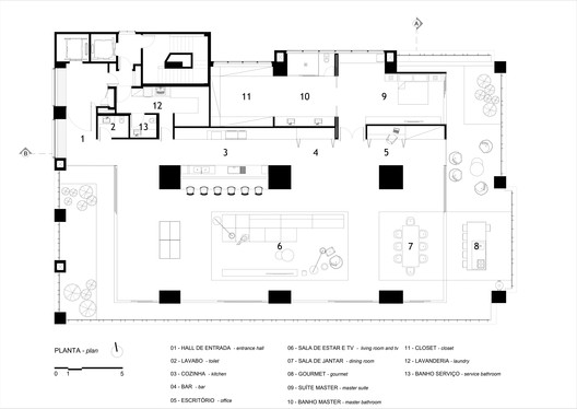 Apartamento RM15 / Aguirre Arquitetura - Imagem 25 de 26