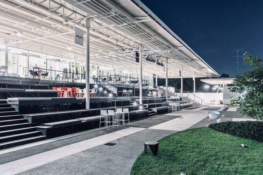 Azteca Pavilion Dining Room + Market / a|911 Azteca Pavilion Dining Room + Market / a|911 - Exterior Photography