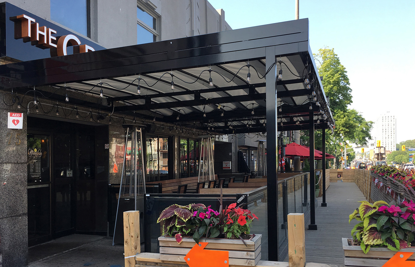 Gallery of Flexible Outdoor Dining Spaces with HighQuality Canopies