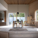 Holiday Home in Þingvallavatn / Krads - Interior Photography, Houses, Beam, Table, Chair