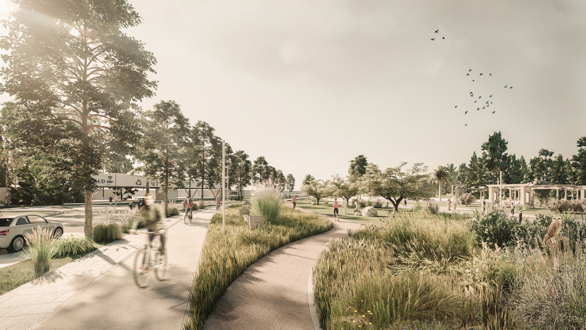 Galería de BAAG gana el concurso para rediseñar el Parque Independencia