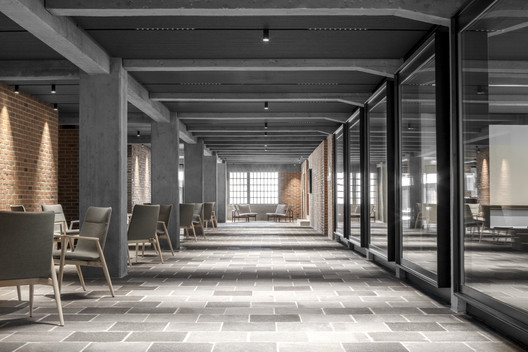 Cusanus Academy Renovation / MoDusArchitects - Interior Photography, Chair, Column