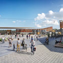Scott Brownrigg Designs New Velodrome and ISV Masterplan for Cardiff - Image 1 of 4