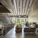 Concrete Jungle House / N O T Architecture - Interior Photography, House Interiors, Beam, Table, Chair