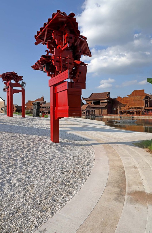 Ourdoor Performance Art Center of “Peony Pavilion” Drama / DAQI ARCHITECTS, China Architecture Design & Research Group - Exterior Photography