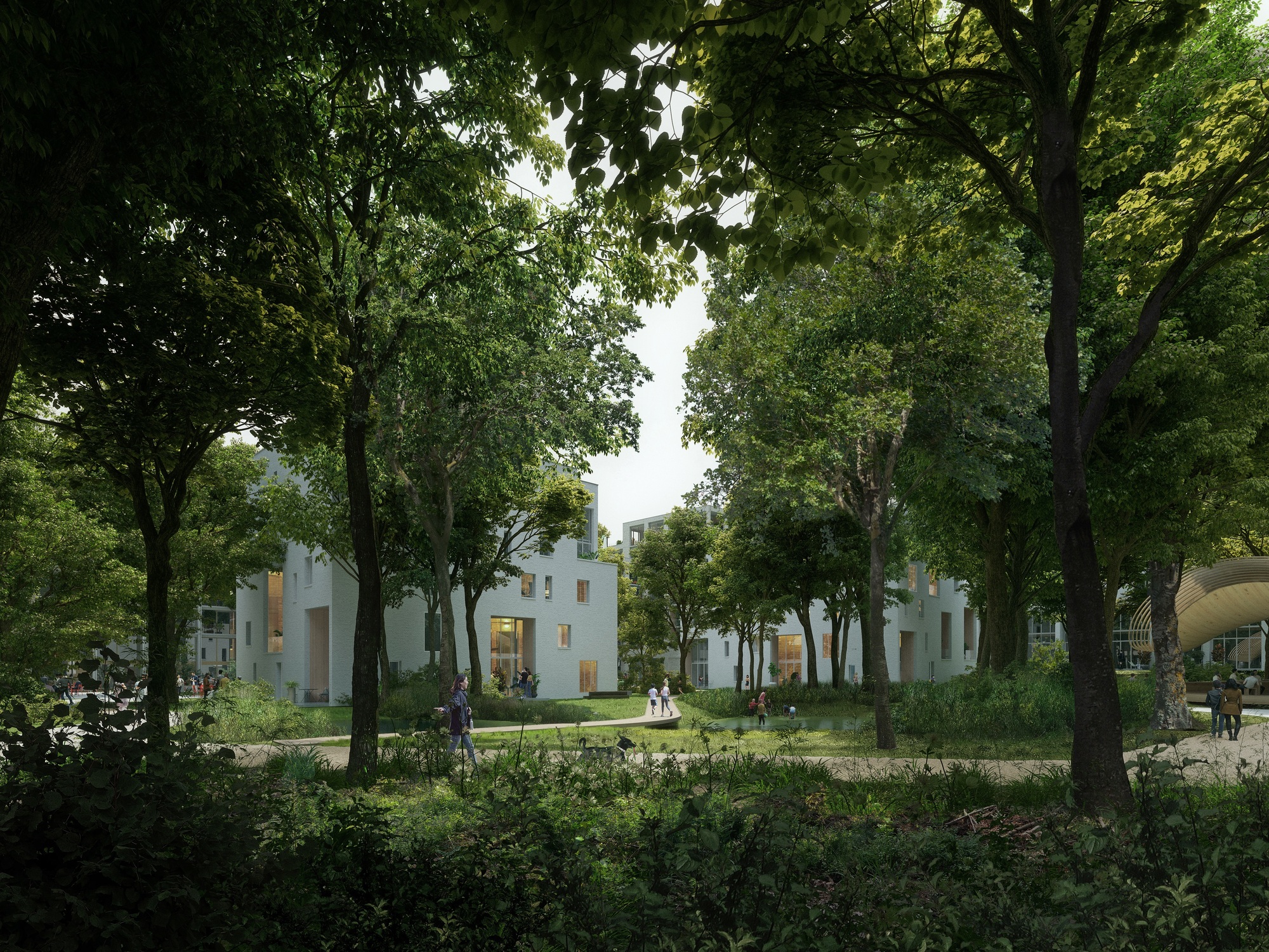 Gallery of Powerhouse Team Wins Competition for "Urban Woodland" in the Netherlands 11