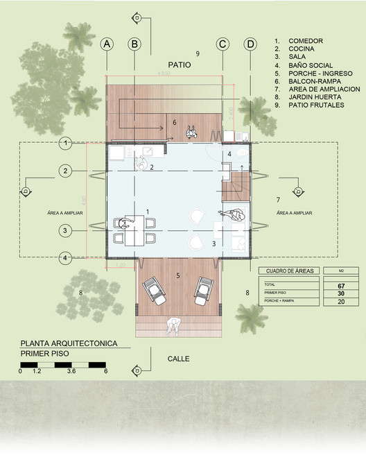 Housing typologies for those affected by Hurricane Iota in Colombia - Image 31 of 68