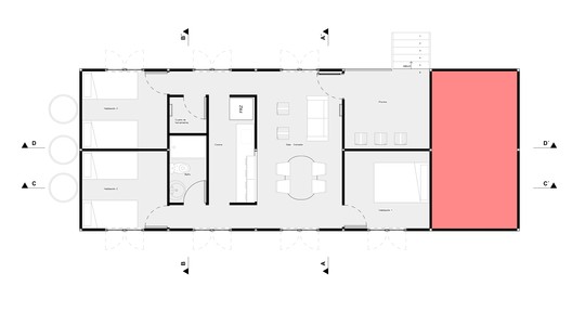 Housing typologies for those affected by Hurricane Iota in Colombia - Image 62 of 68
