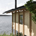 Sauna Smådalarö / Metropolis Arkitekter - Exterior Photography, Waterfront