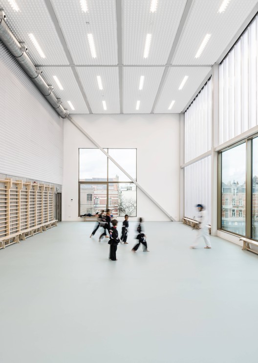 Complejo cultural y deportivo Centr'Al / B-architecten - Fotografía interior