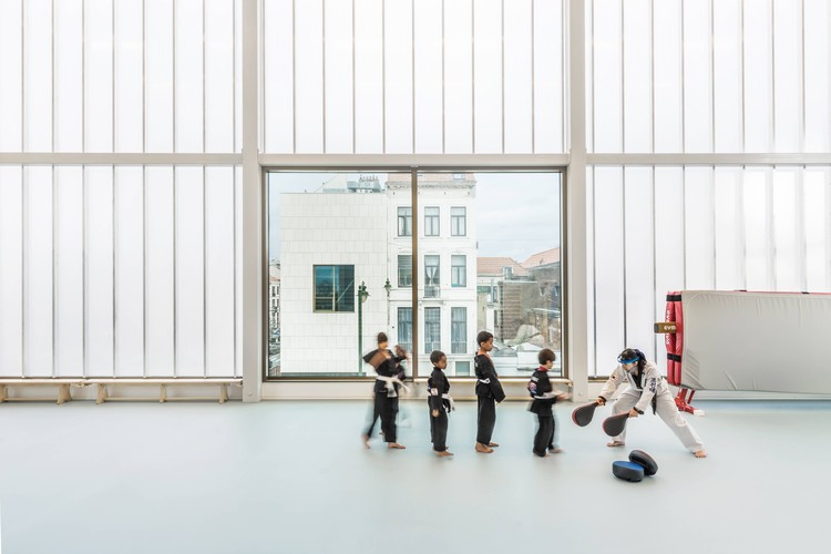 Complejo cultural y deportivo Centr'Al / B-architecten - Fotografía interior