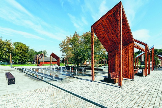 Estonian Pavilion at the Biennale Architettura 2021 Explores the Role of Urban Space in the Future of Small Towns - Image 2 of 21