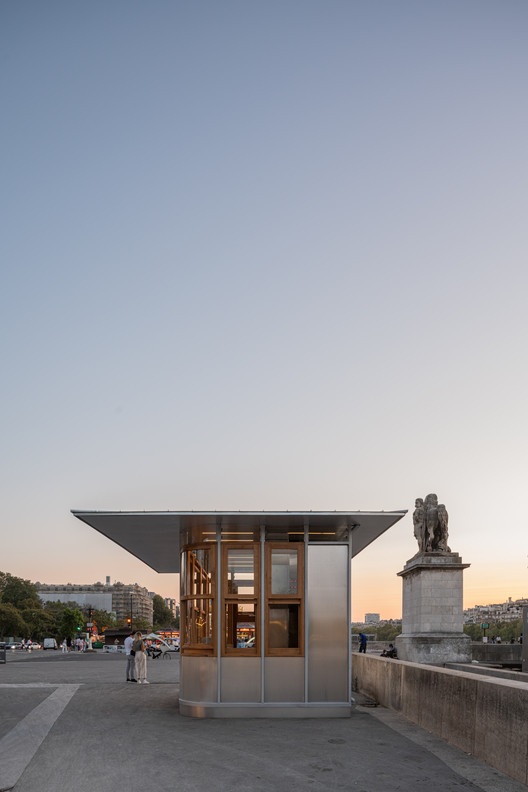 Kiosk Eiffel / Franklin Azzi Architecture Kiosk Eiffel / Franklin Azzi Architecture - Exterior Photography, Facade
