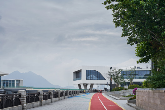 温州瓯江新外滩1.8公里，瓯江光影码头规划 / 非静止建筑设计 - 建筑图