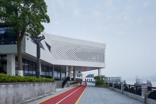 温州瓯江新外滩1.8公里，瓯江光影码头规划 / 非静止建筑设计 - 建筑图, 表皮