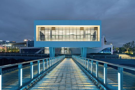 温州瓯江新外滩1.8公里，瓯江光影码头规划 / 非静止建筑设计 - 建筑图