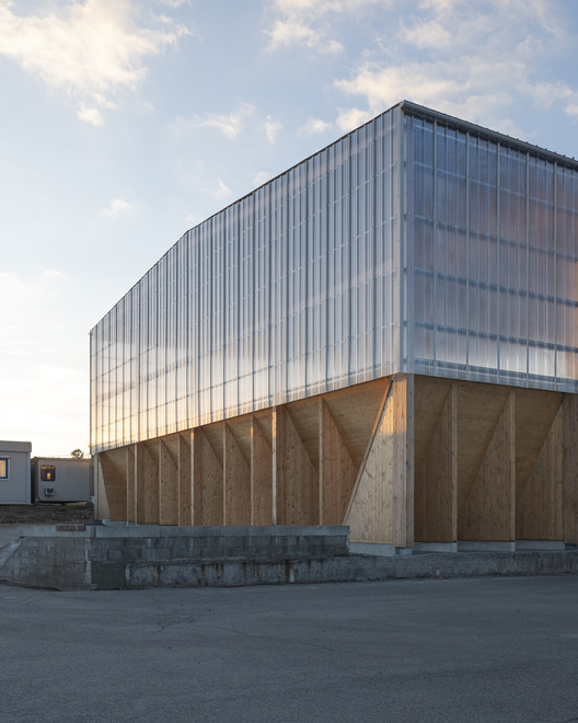 Salt Warehouse / Goffart-Polomé Architectes - Exterior Photography, Facade