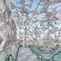 Pavilhão do Japão na Expo 2020 Dubai se inspira em padrões orientais para criar fachada tridimensional - Image 2 of 4