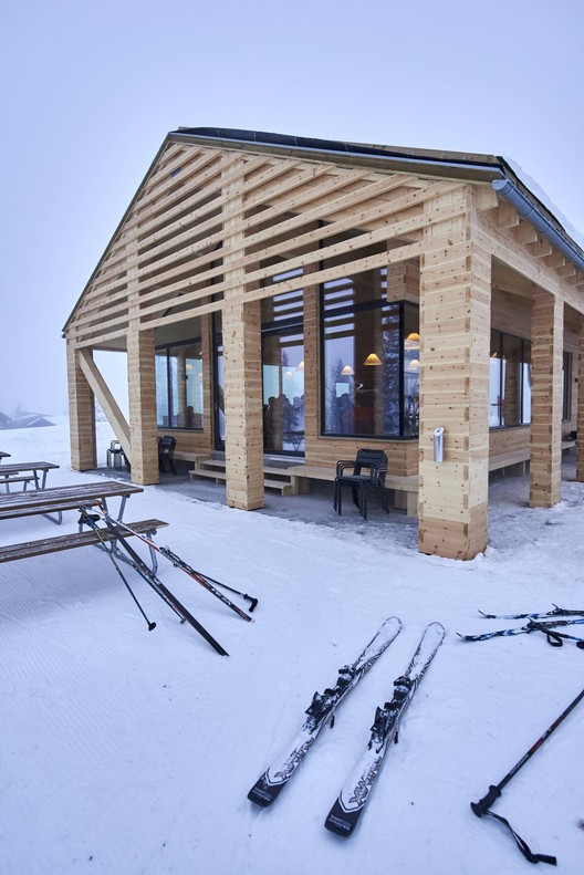 Varden Ski Restaurant / Nordic Office of Architecture Varden Ski Restaurant / Nordic Office of Architecture - Exterior Photography, Wood