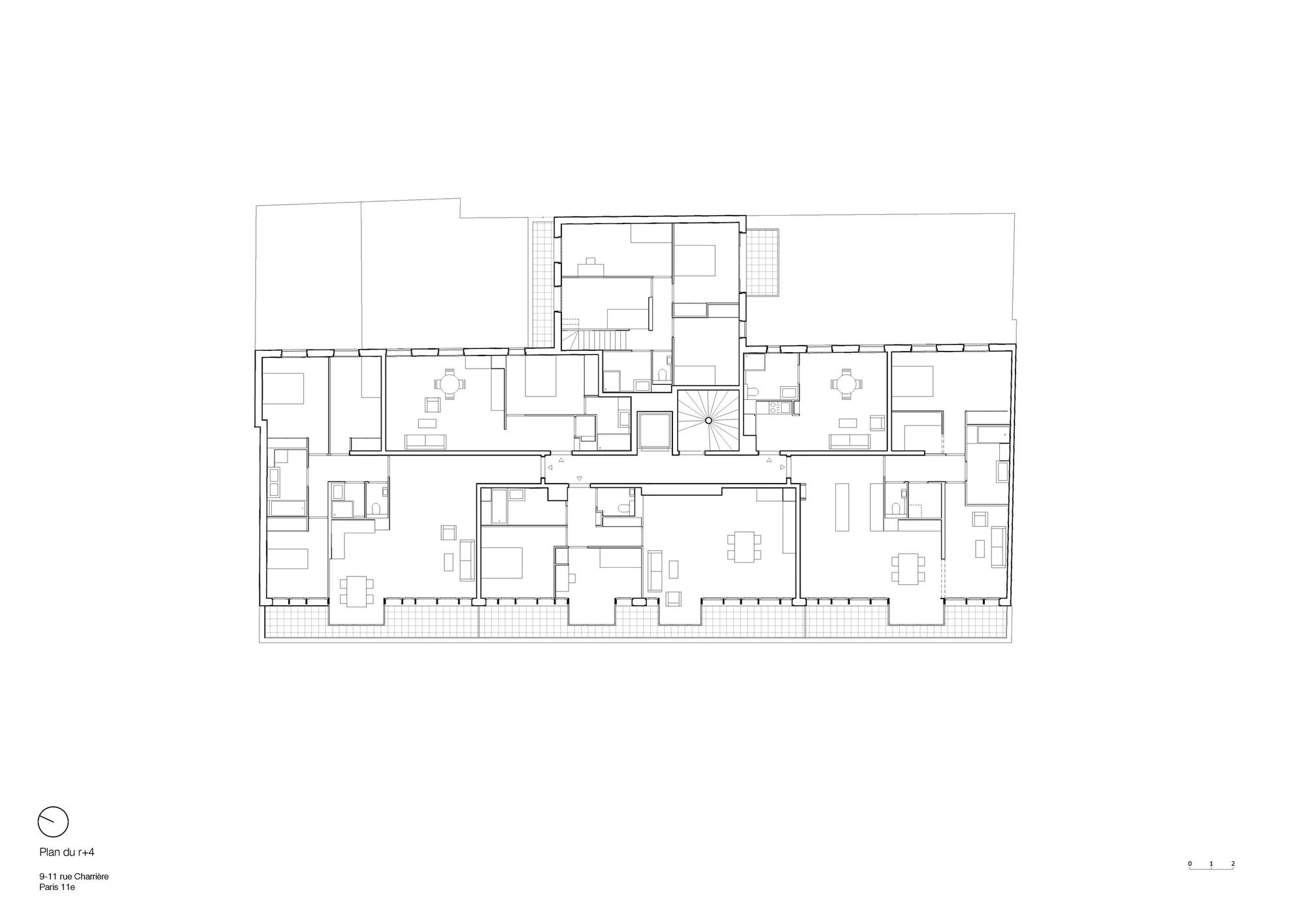 Gallery of Social Housing 60 Examples in Plan and Section 100