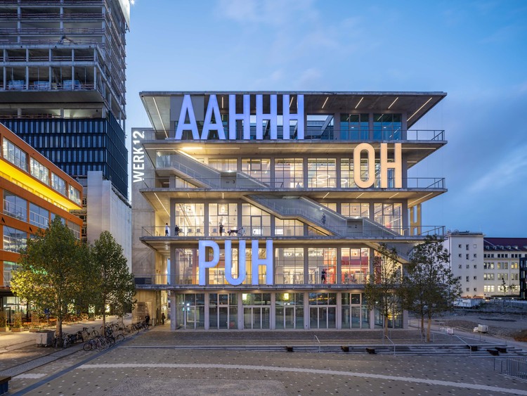 Architecture and Communication: Letters and Symbols as Design Elements - More Images