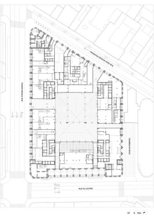 La Poste du Louvre Renovation / Dominique Perrault Architecte La Poste du Louvre Renovation / Dominique Perrault Architecte - Image 15 of 24