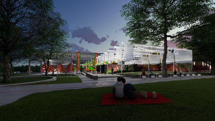 Patterhn Ives Breaks Ground on New Amphitheatre and Arts Park for Missouri State University - Image 2 of 11