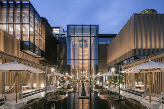 苏州柏悦酒店 / KPF - 建筑图