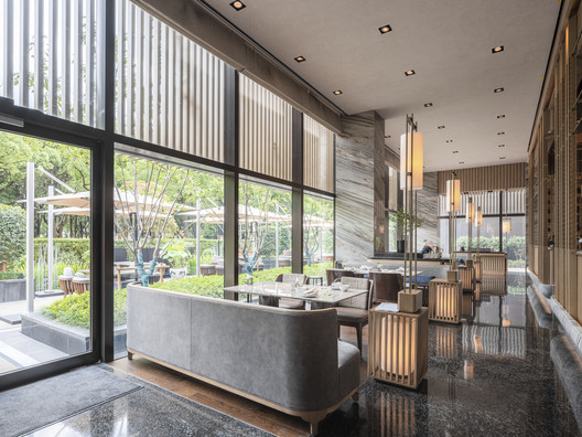 苏州柏悦酒店 / KPF - 室内图, 厨房, 椅子