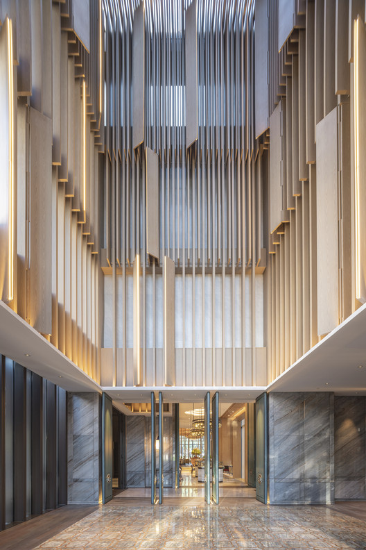 苏州柏悦酒店 / KPF - 室内图, 表皮