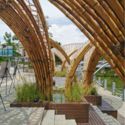 Huanglong Waterfront Bamboo Pavilion / Atelier cnS + School of Architecture, South China University of Technology - Interior Photography