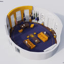 Serie de renders explora la evolución de la oficina presidencial de Estados Unidos desde 1909 a 2021 - Image 3 of 4